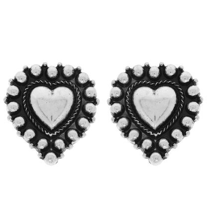 Western Small Heart Bubble Earring - Tigbul's Variety Fashion Shop