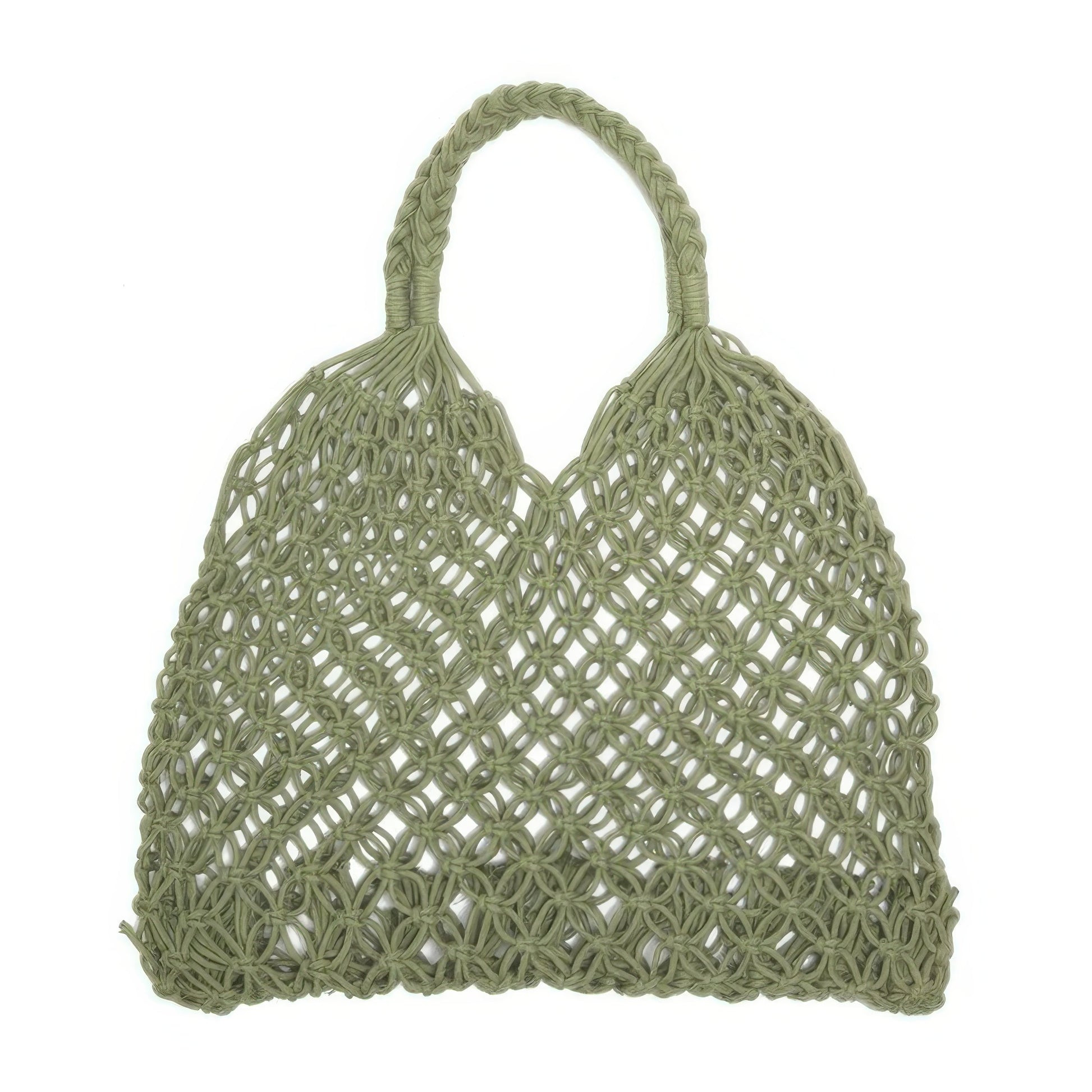 Straw Woven Shoulder Bag - Tigbul's Variety Fashion Shop