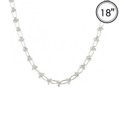 Borromean Knot Chain Necklace - Tigbul's Variety Fashion Shop
