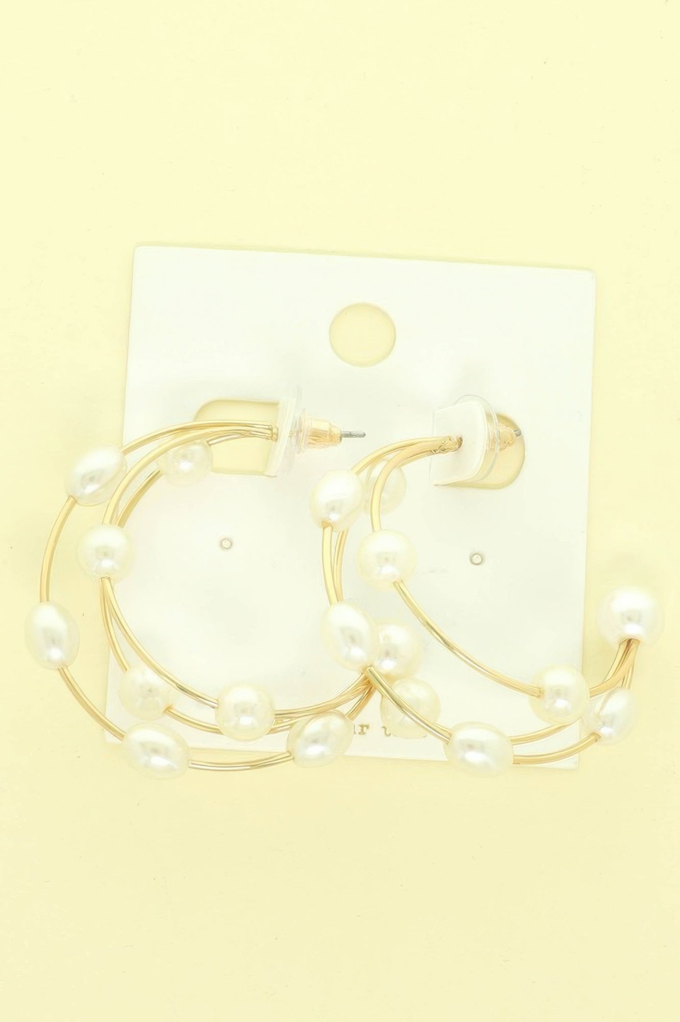 3d Open Silhouette Cressent Hoop Earring - Tigbul's Variety Fashion Shop