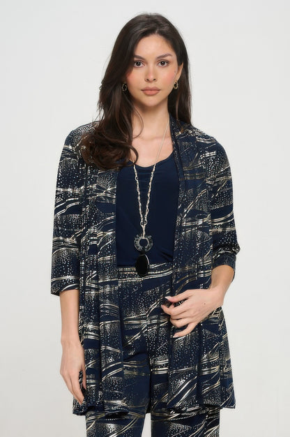Hit Foil Princess Jacket - Tigbul's Variety Fashion Shop