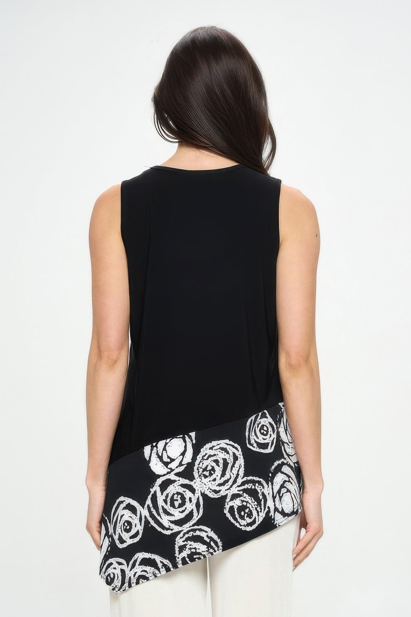 Hit Sleeveless Contrast Top - Tigbul's Variety Fashion Shop