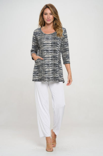 Hit Princess Line Pocket Top - Tigbul's Variety Fashion Shop
