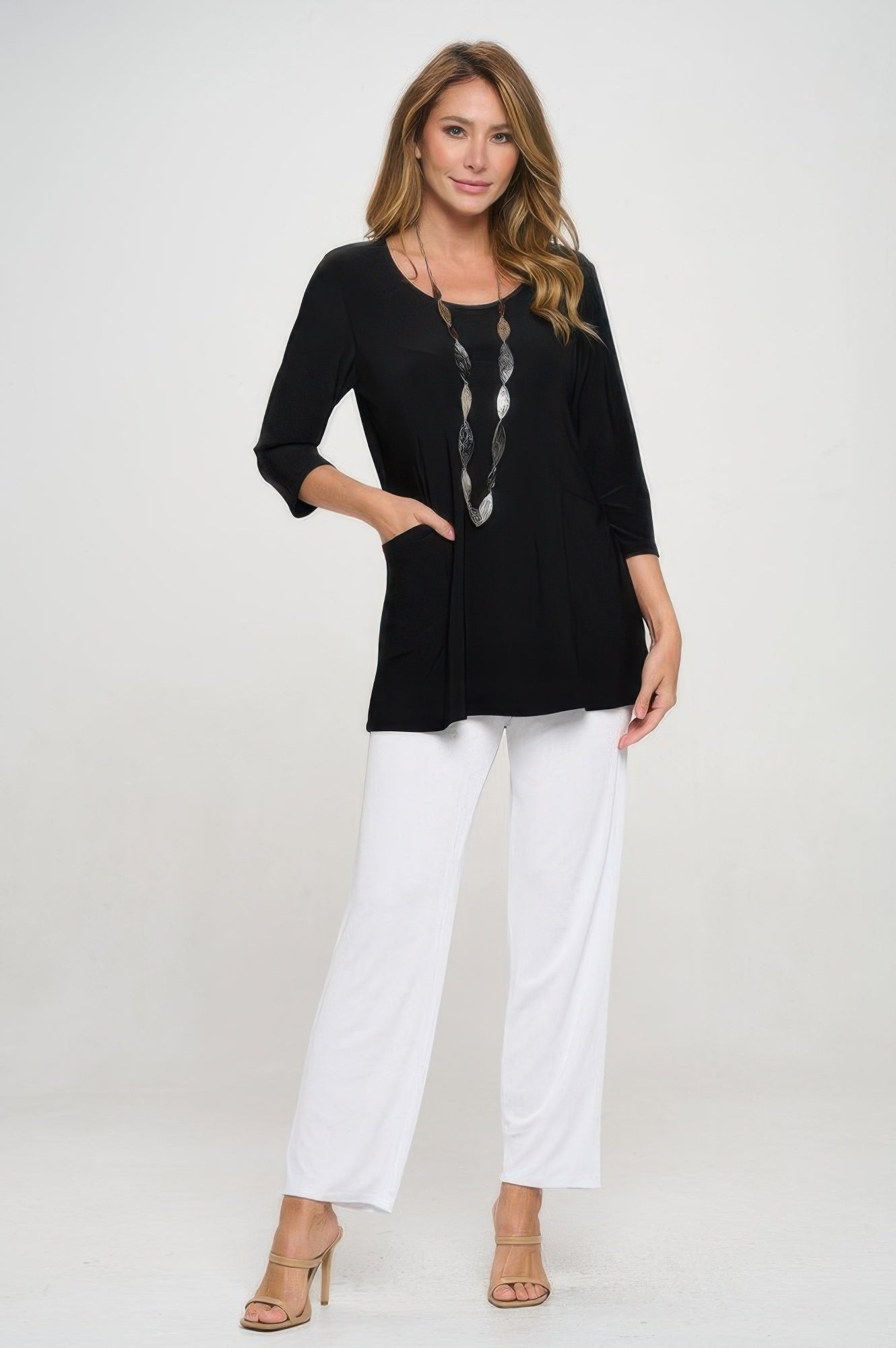 Hit Princess Line Pocket Top - Tigbul's Variety Fashion Shop