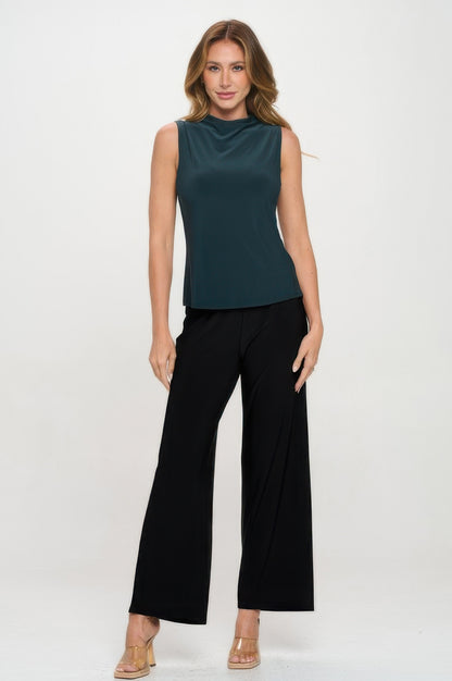 Hit Funnel Neck Top - Tigbul's Variety Fashion Shop