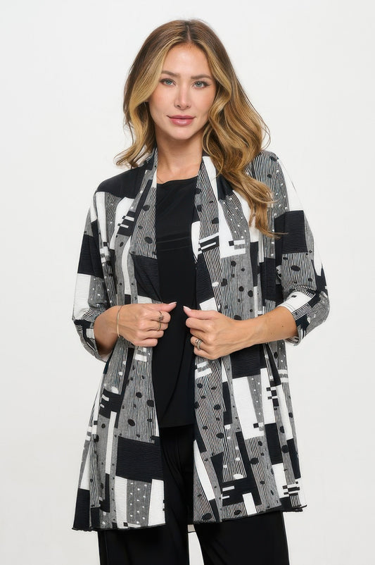 Venechia Pleated Princess Jacket - Tigbul's Variety Fashion Shop