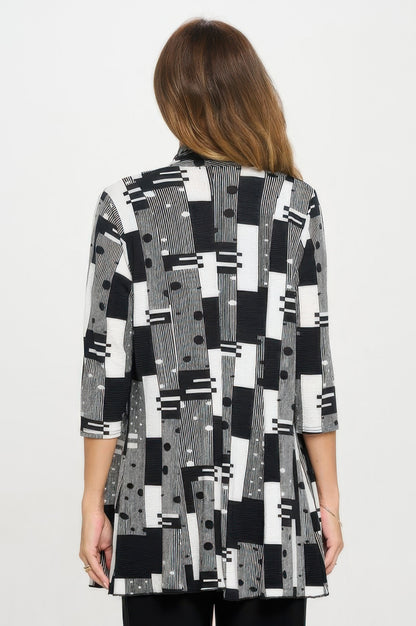 Venechia Pleated Princess Jacket - Tigbul's Variety Fashion Shop