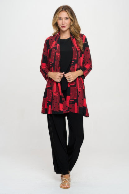 Venechia Pleated Princess Jacket - Tigbul's Variety Fashion Shop