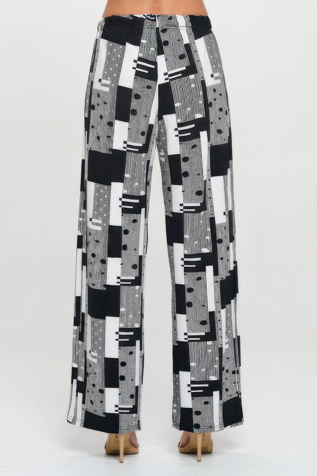 Venechia Pleated Wide Leg Pants - Tigbul's Variety Fashion Shop
