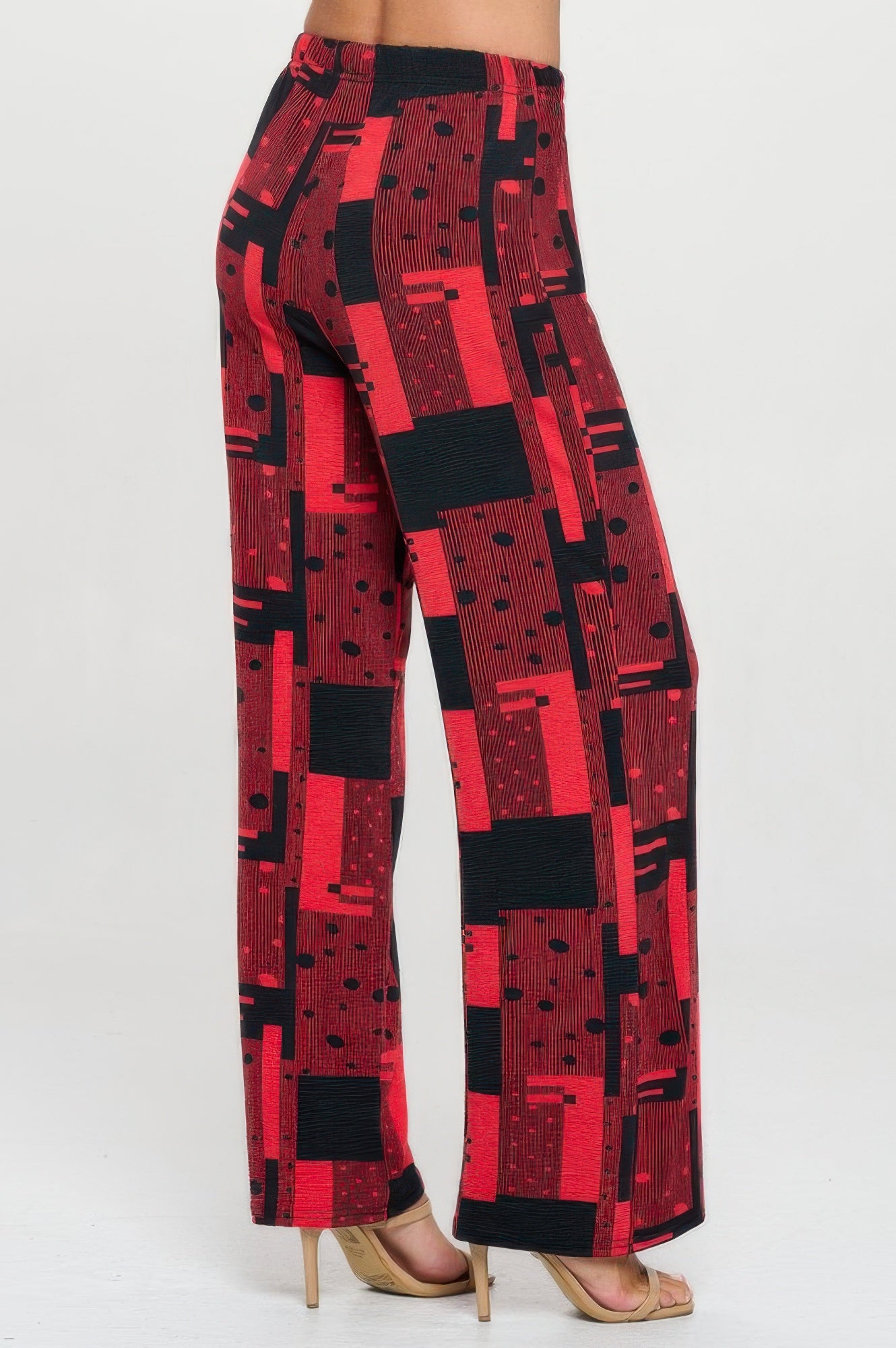 Venechia Pleated Wide Leg Pants - Tigbul's Variety Fashion Shop