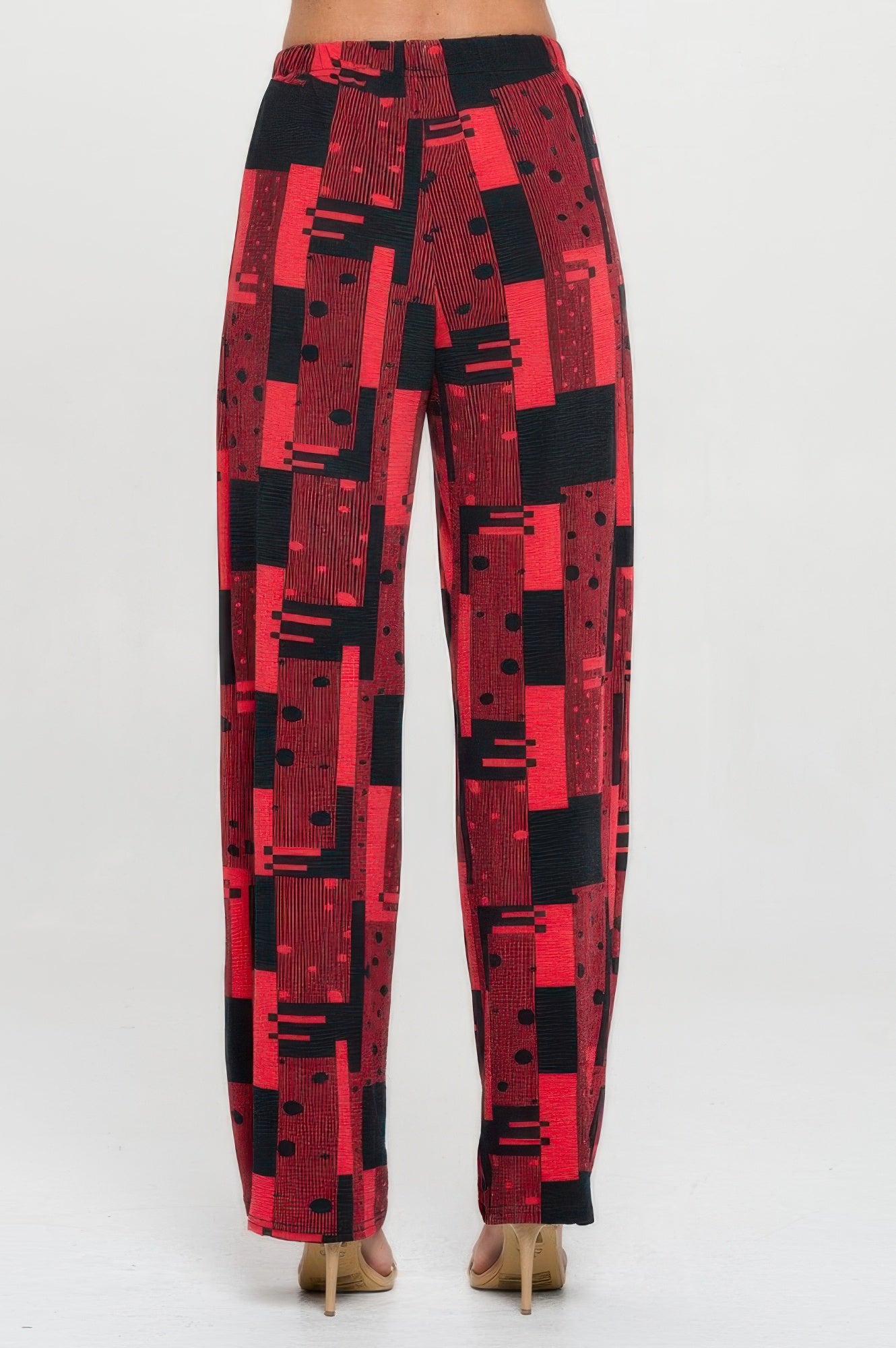 Venechia Pleated Wide Leg Pants - Tigbul's Variety Fashion Shop
