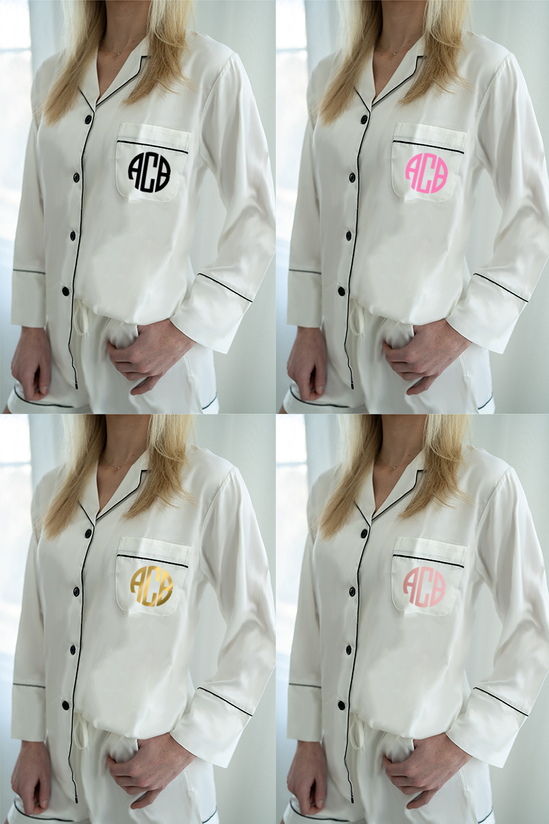 White with Black Trim Long Sleeve Top and Shorts Set - Tigbul's Variety Fashion Shop