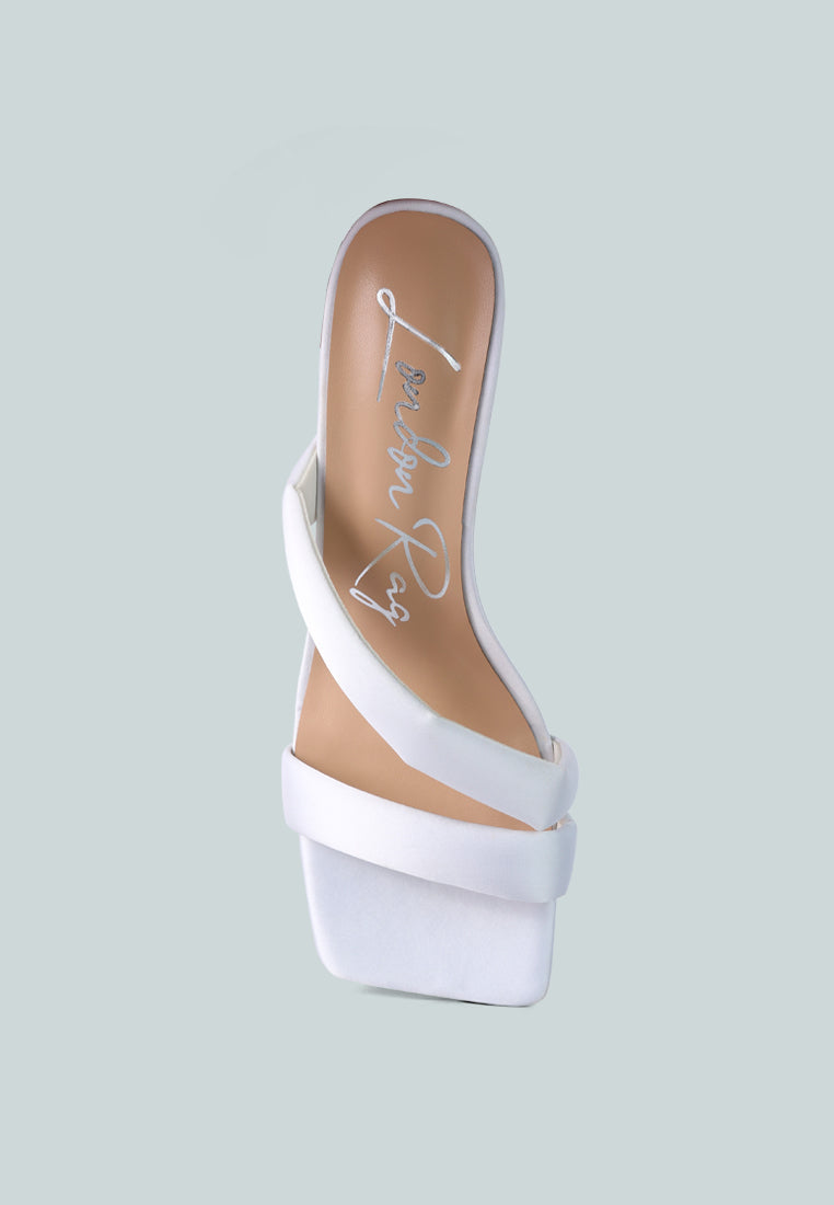 Spice Up Dual Strap Heel Sandals - Tigbul's Variety Fashion Shop