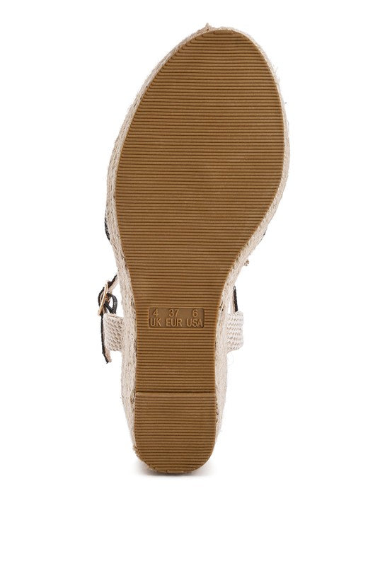 Trand Wedge Espadrille Sandals - Tigbuls Variety Fashion