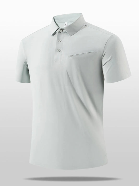 Men's Plus Size Button Detail Short Sleeve Polo - Tigbul's Variety Fashion Shop