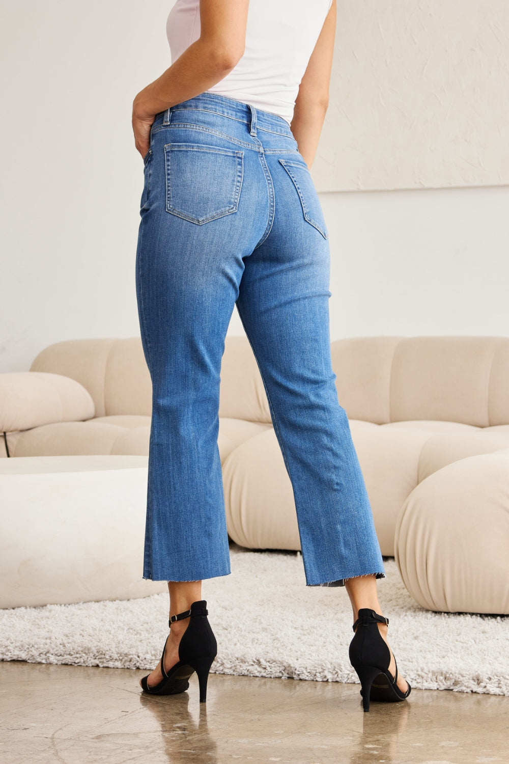 RFM Full Size Tummy Control High Waist Jeans - Tigbul's Variety Fashion Shop