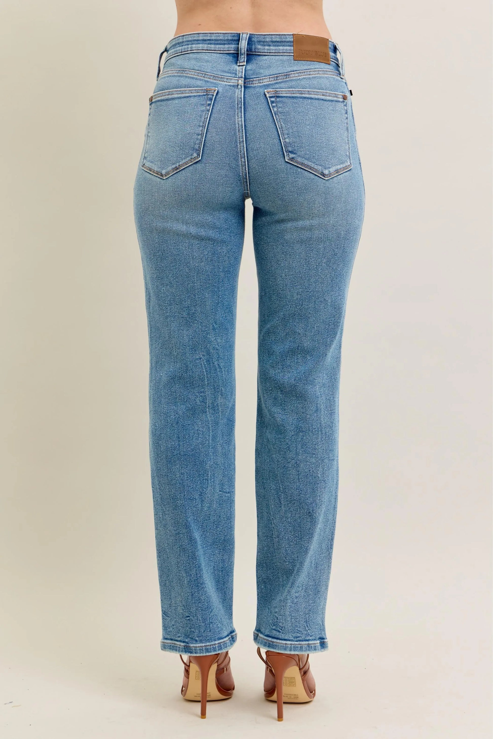 Judy Blue Vintage Straight Jeans Small - 24W - Tigbul's Variety Fashion Shop