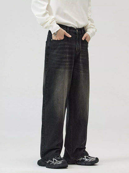 Men's Full Size Wide-Leg Jeans Plus Size - Tigbul's Variety Fashion Shop