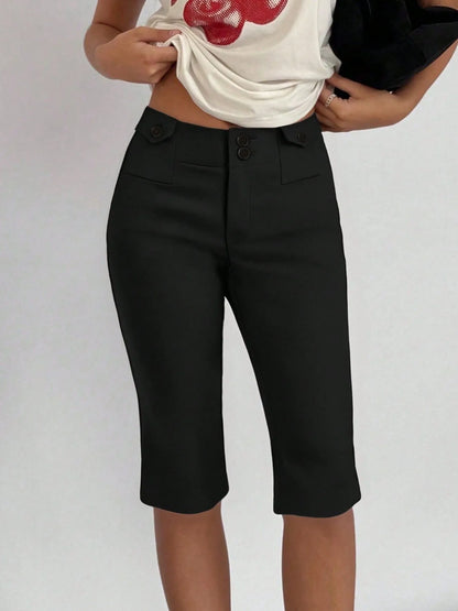 High-Waisted Shorts - Tigbul's Variety Fashion Shop