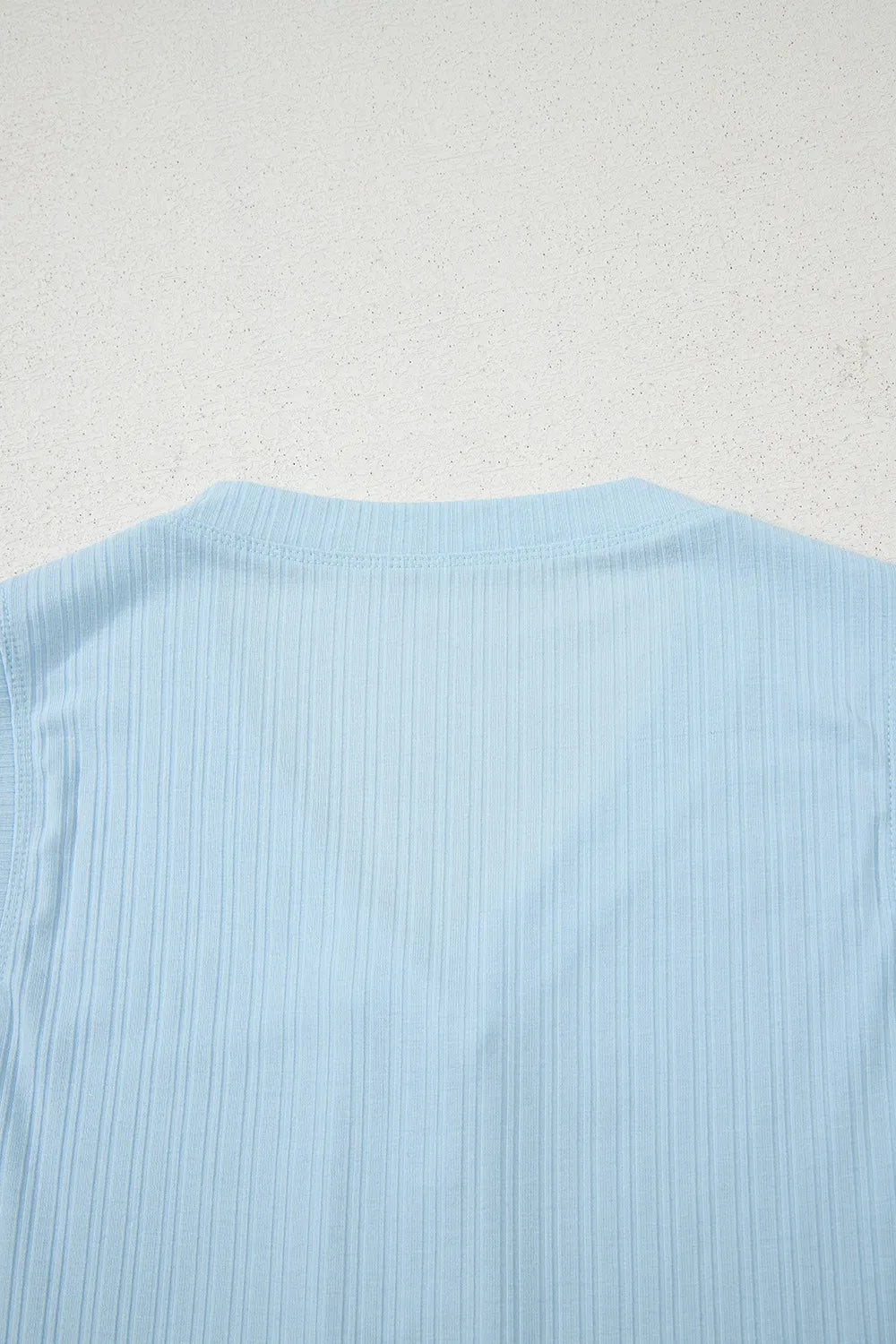 Summer Ribbed Sleeveless Drawstring Romper - Tigbul's Variety Fashion Shop
