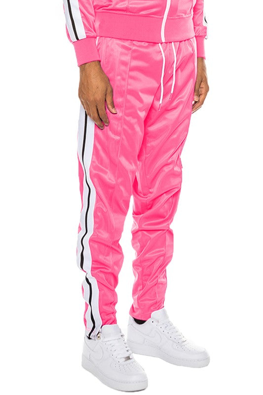 STRIPED TAPE TRACK PANTS - Tigbul's Variety Fashion Shop
