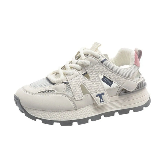 Round Toe Platform Sneakers - Tigbul's Variety Fashion Shop