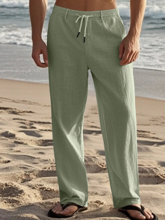 Men's Full Size Casual Drawstring Pants Plus Size - Tigbul's Variety Fashion Shop