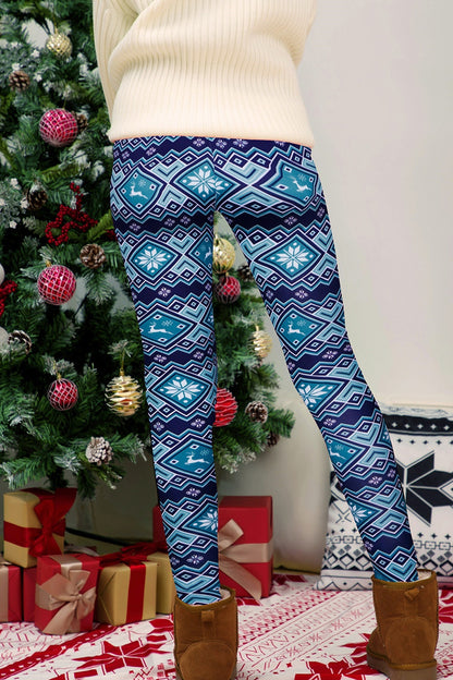 Full Size Geometric Leggings - Tigbul's Variety Fashion Shop