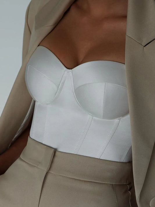 Sweetheart Neck Tube Top - Tigbul's Variety Fashion Shop