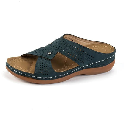 Open Toe Wedge Sandals - Tigbul's Variety Fashion Shop