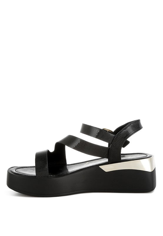 Ronja Chunky Flatform Sandals - Tigbul's Variety Fashion Shop