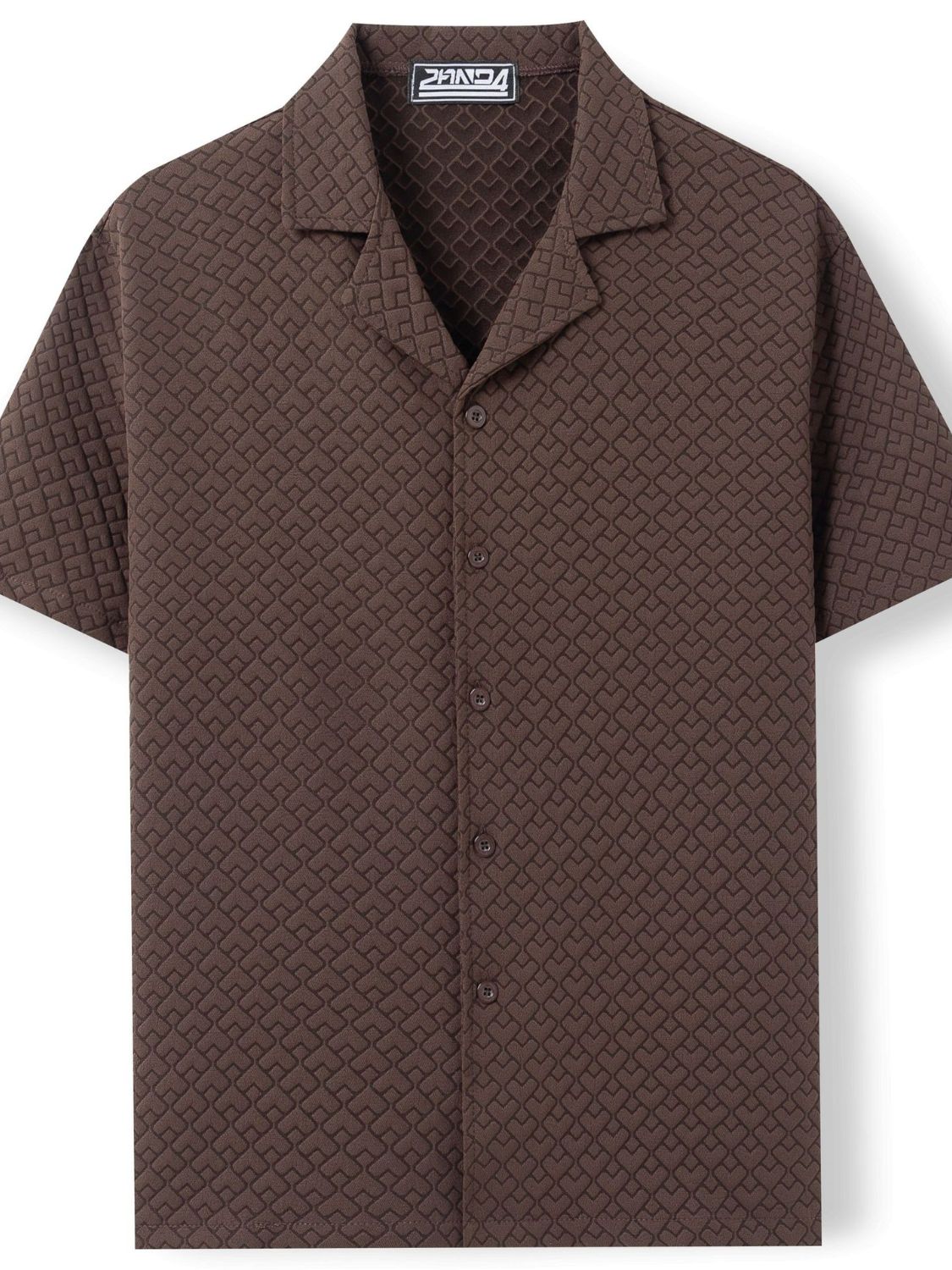 Men's Plus Size Button Down Short Sleeve Shirt - Tigbul's Variety Fashion Shop