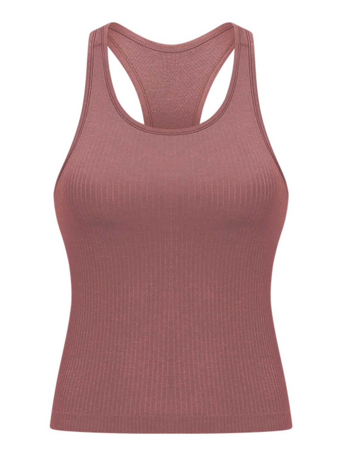 Round Neck Racerback Active Tank - Tigbul's Variety Fashion Shop