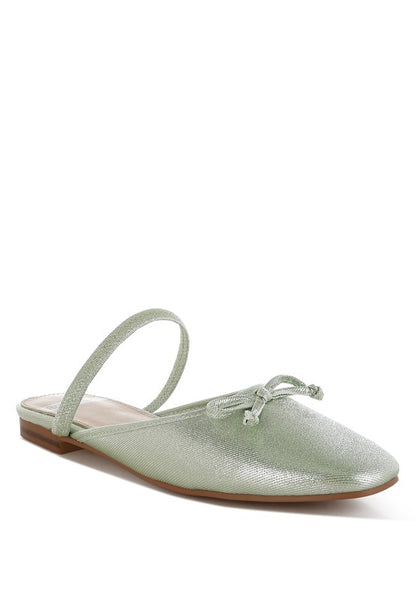 Opalia Glitter Ballet Mules - Tigbul's Variety Fashion Shop