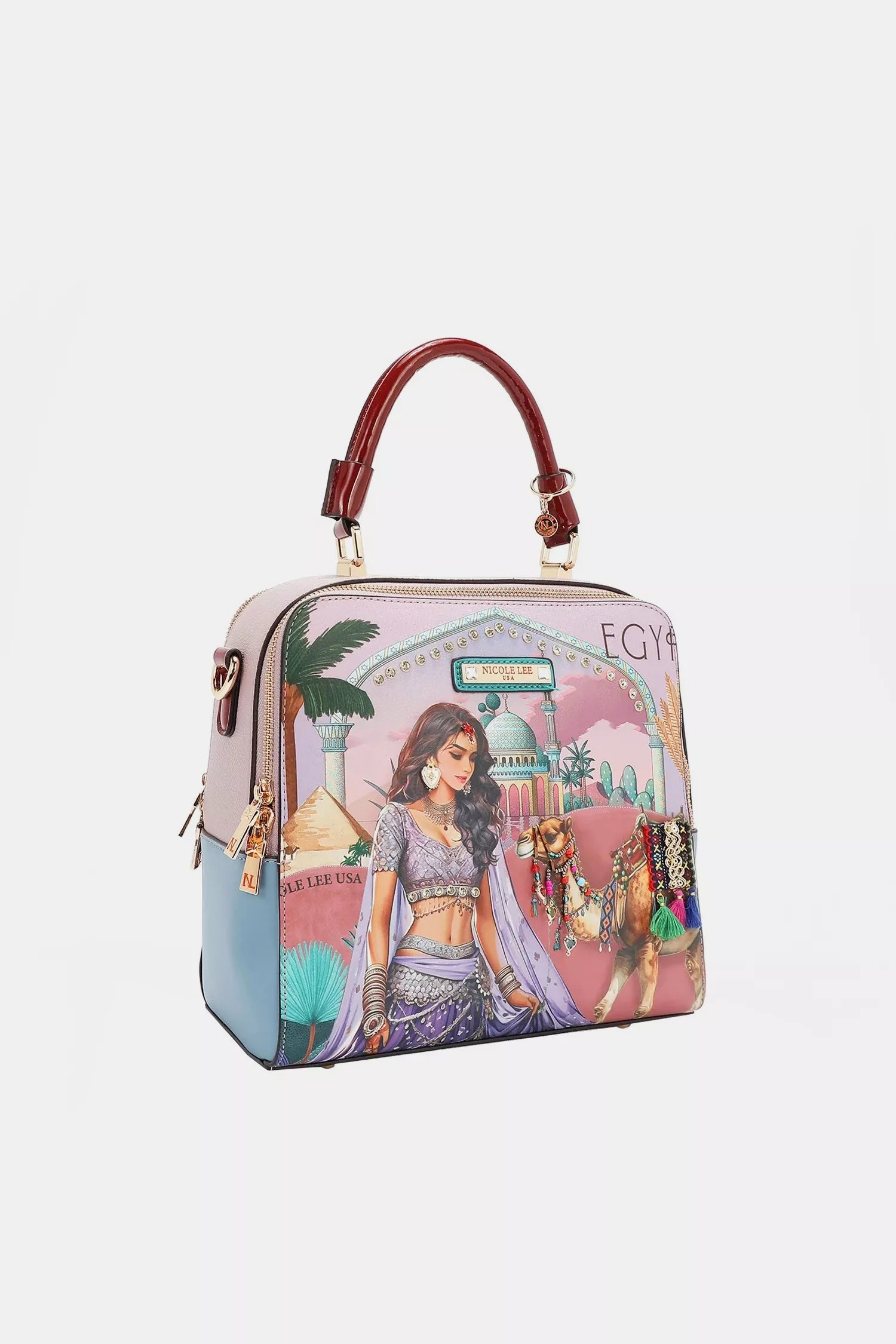Nicole Lee USA Queen Cleopatra Handbag - Tigbul's Variety Fashion Shop