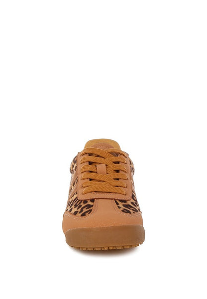 Panther Leopard Print Microfiber Sneakers - Tigbul's Variety Fashion Shop