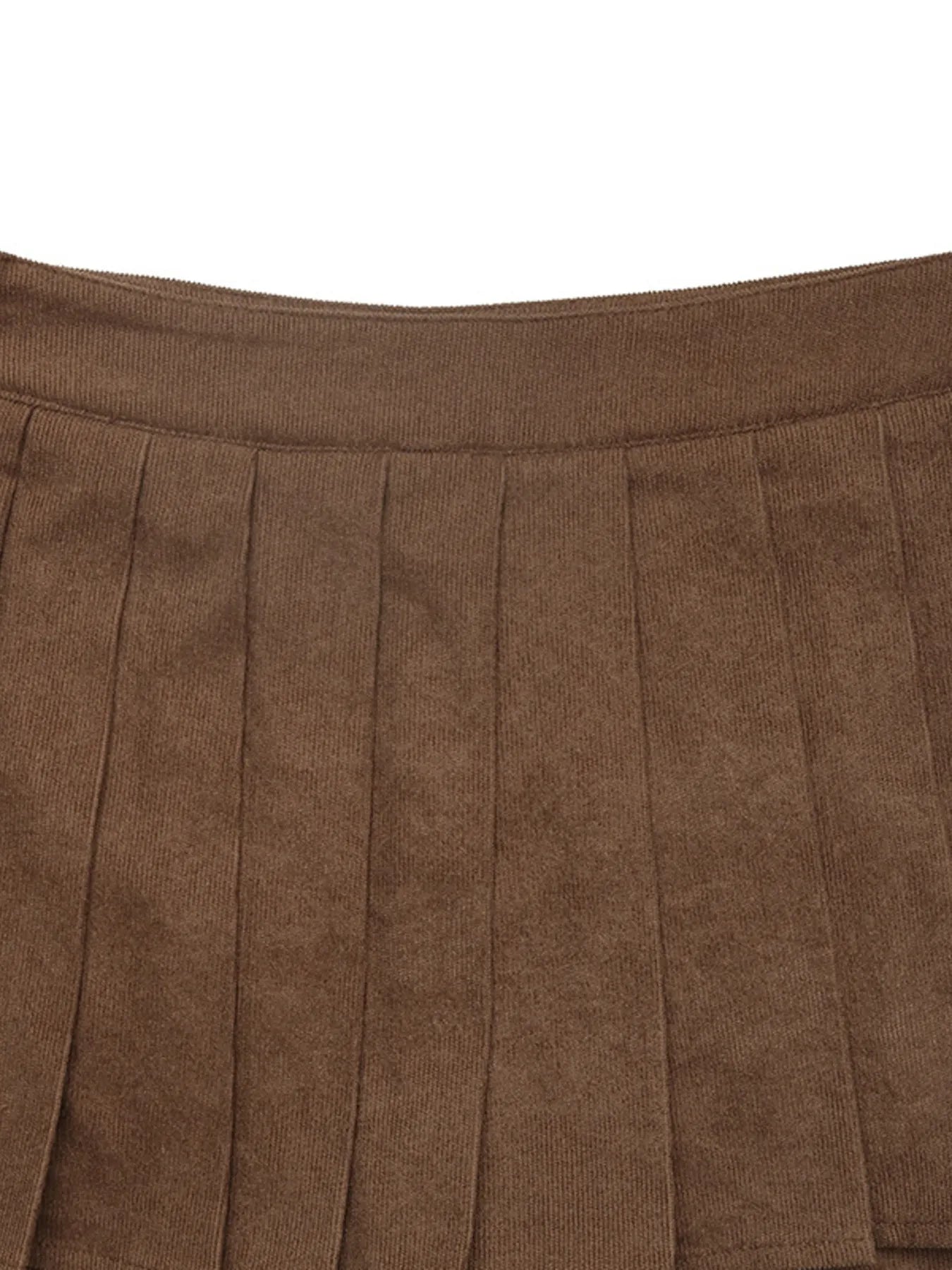 Pleated Mini Skort - Tigbul's Variety Fashion Shop