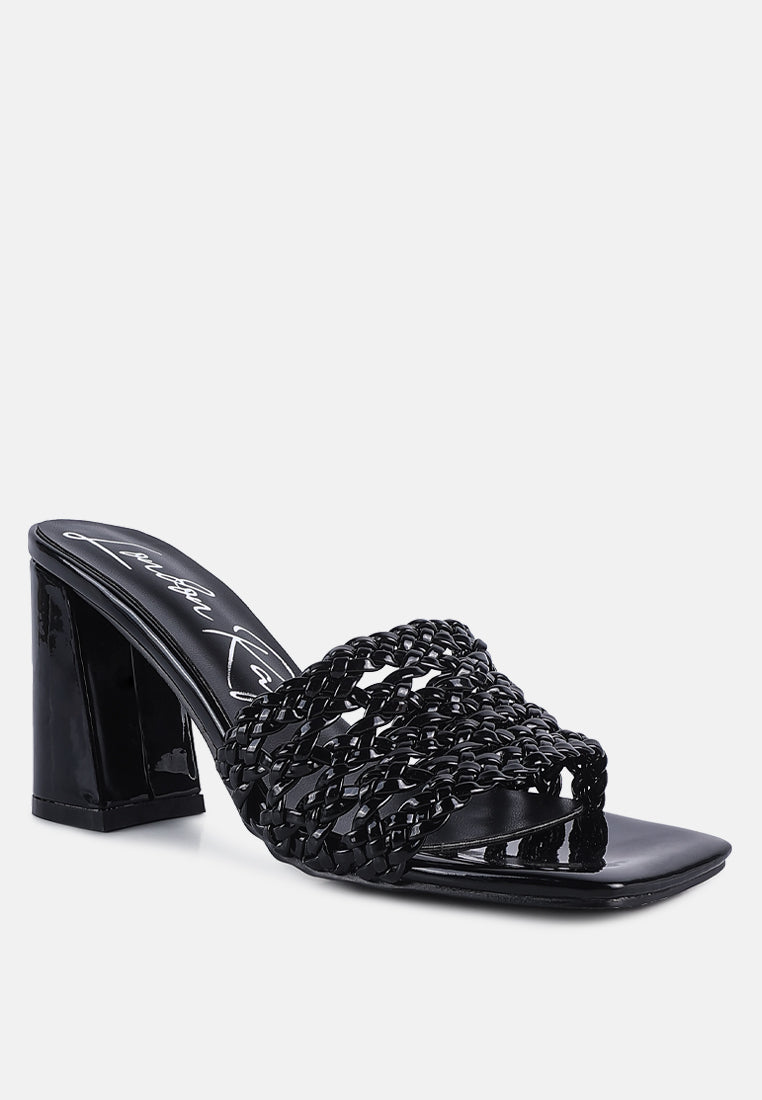 Adorbs Braided Straps Slip On Sandals - Tigbul's Variety Fashion Shop