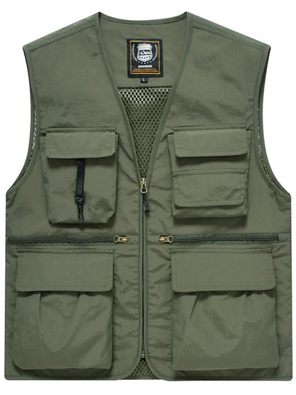 Men's Size Medium up to 5XL Zip Up Vest - Tigbul's Variety Fashion Shop