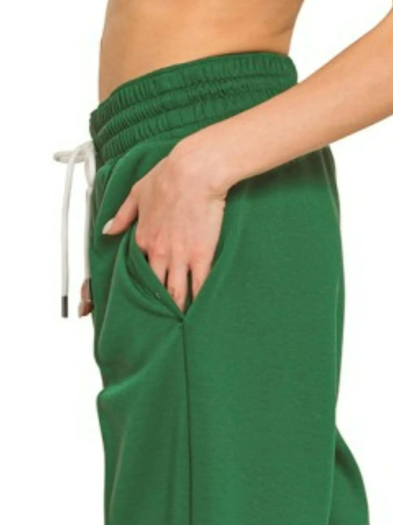 Zenana Drawstring Scuba Sweatpants with Pockets - Tigbul's Variety Fashion Shop