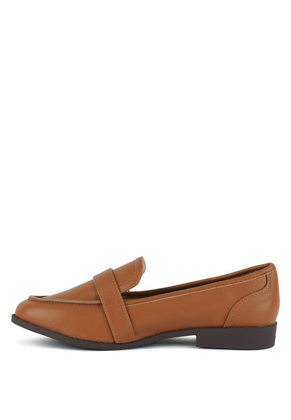 Sheboss Buckle Detail Loafers - Tigbul's Variety Fashion Shop