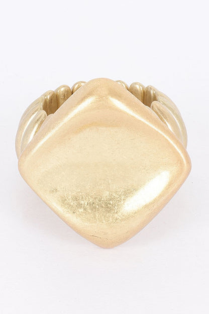 Alloy Casting Stretch Bracelet - Tigbul's Variety Fashion Shop