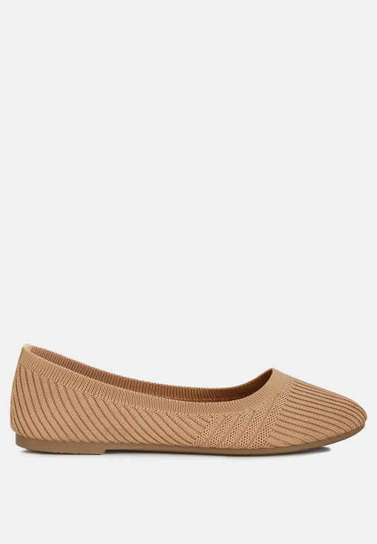 Ammie Solid Casual Ballet Flats - Tigbul's Variety Fashion Shop