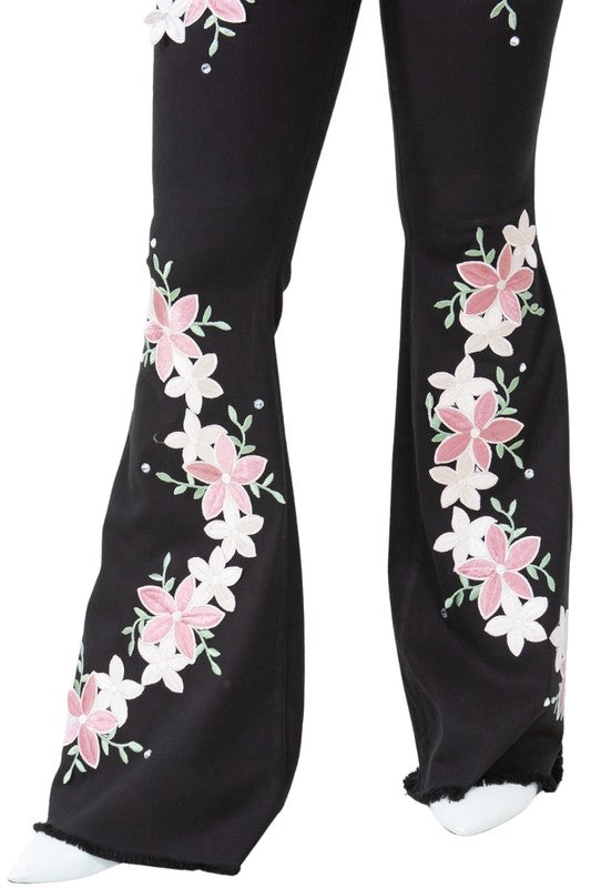 Angela Bell Bottom Jeans - Tigbul's Variety Fashion Shop