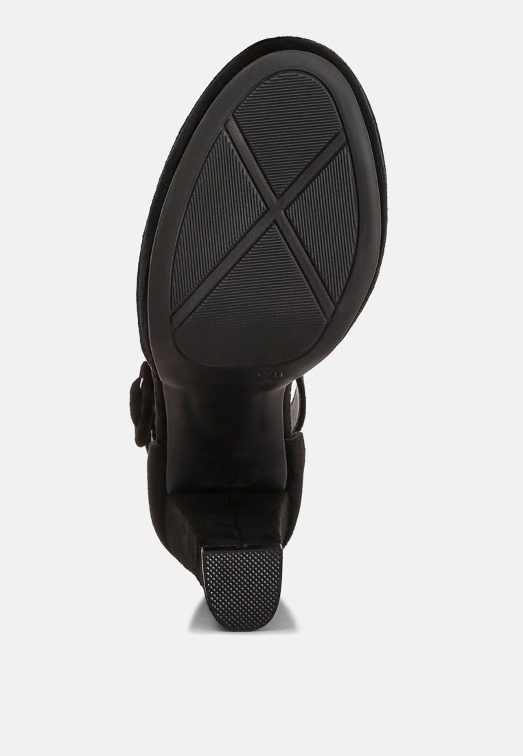 Inigo Ankle Strap Platform Sandals - Tigbul's Variety Fashion Shop