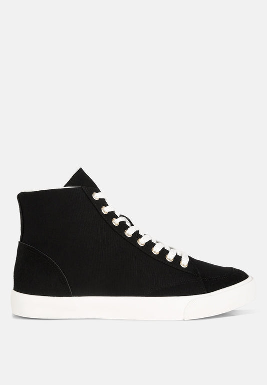 Ankle Length Solid Sneakers - Tigbul's Variety Fashion Shop