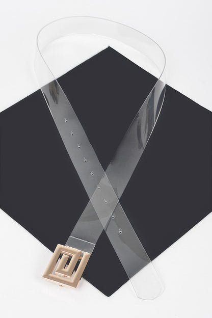 Metal Buckle Vegan Belt - Tigbul's Variety Fashion Shop