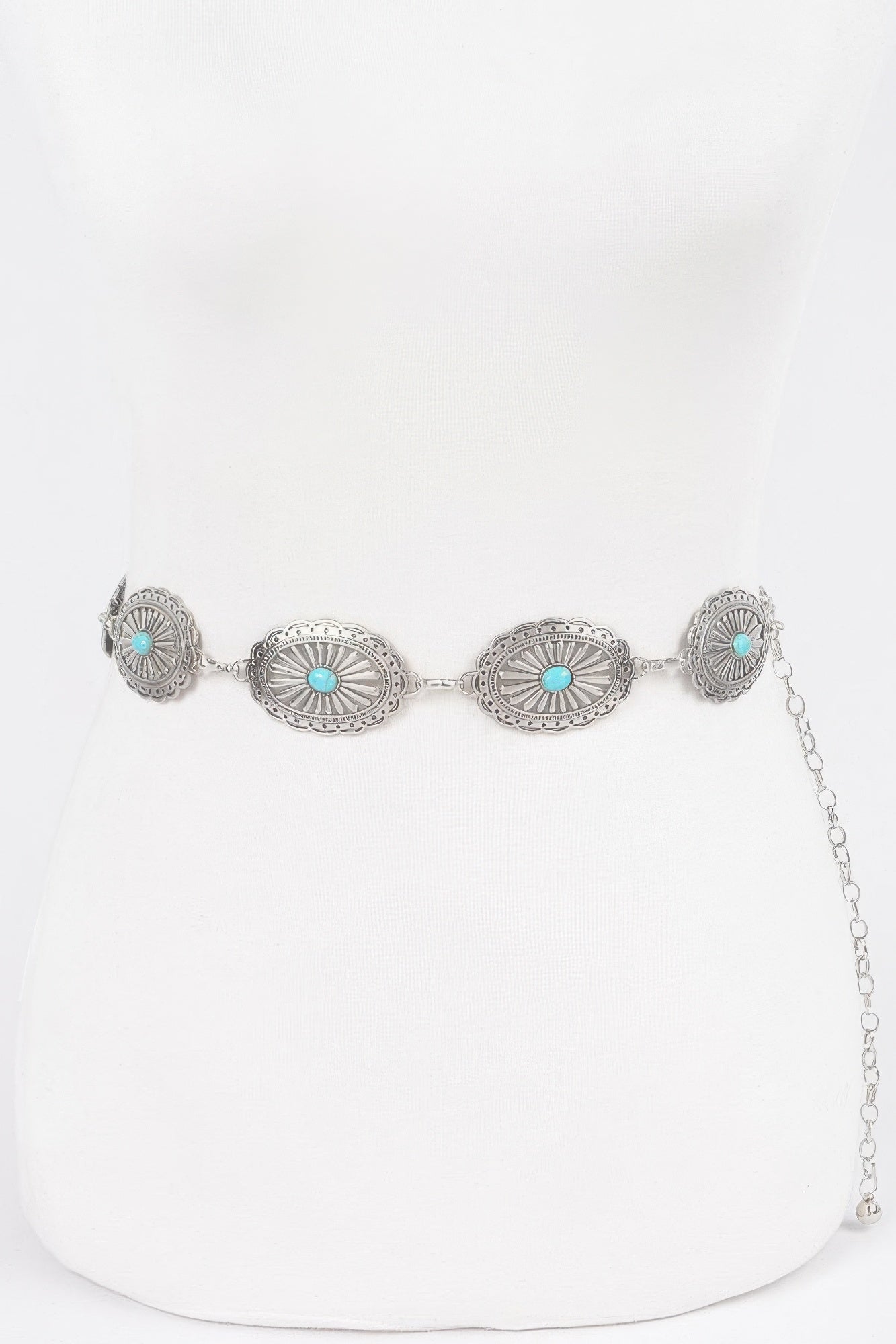 Western Style Metal Chain Belt - Tigbul's Variety Fashion Shop