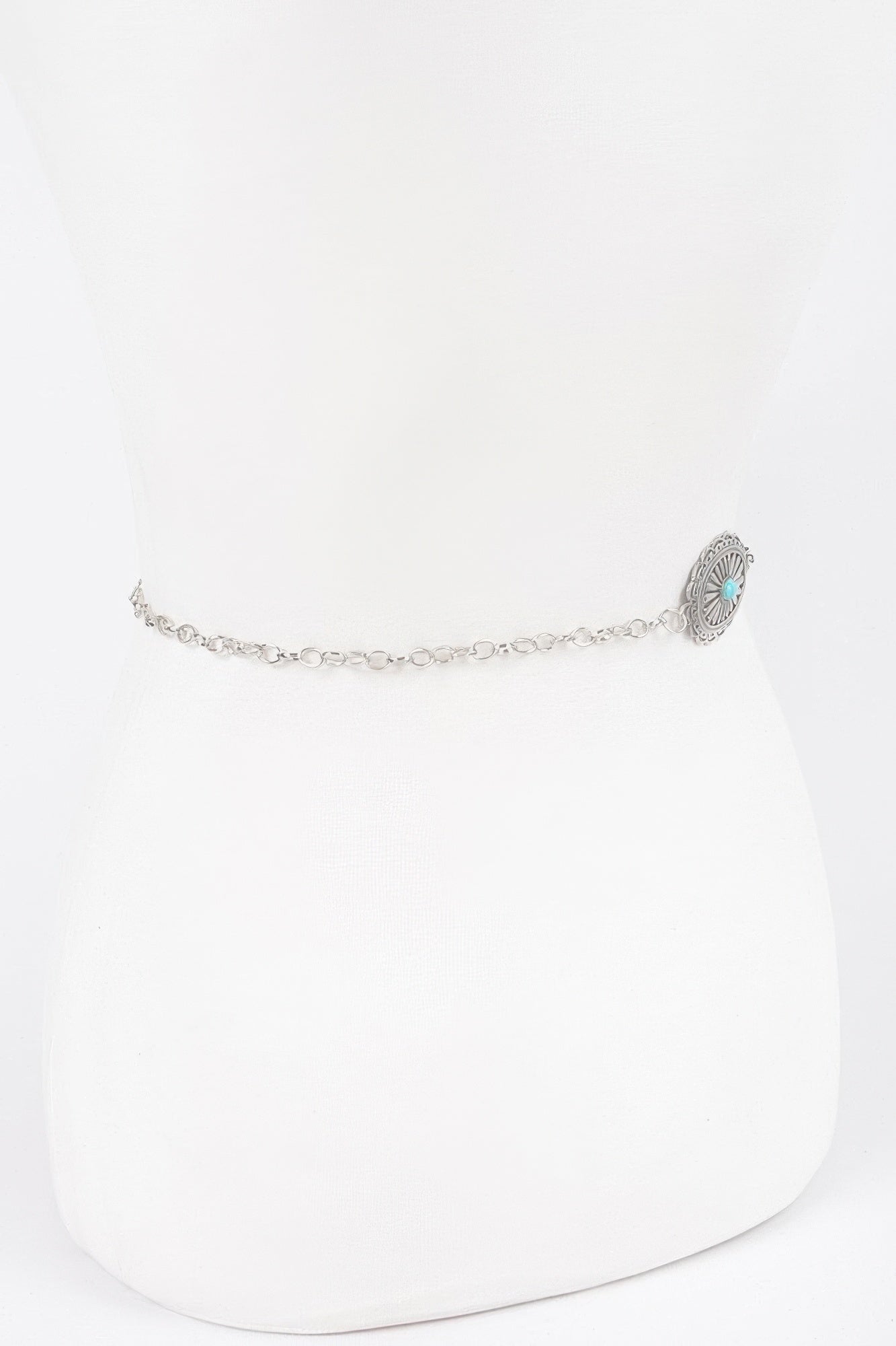 Western Style Metal Chain Belt - Tigbul's Variety Fashion Shop