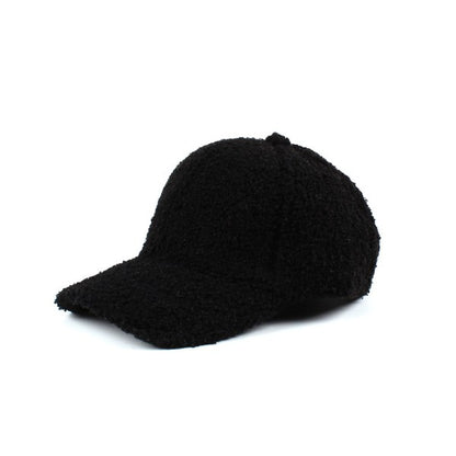 Boucle Sherpa Teddy Bear Knit Ball Cap - Tigbul's Variety Fashion Shop